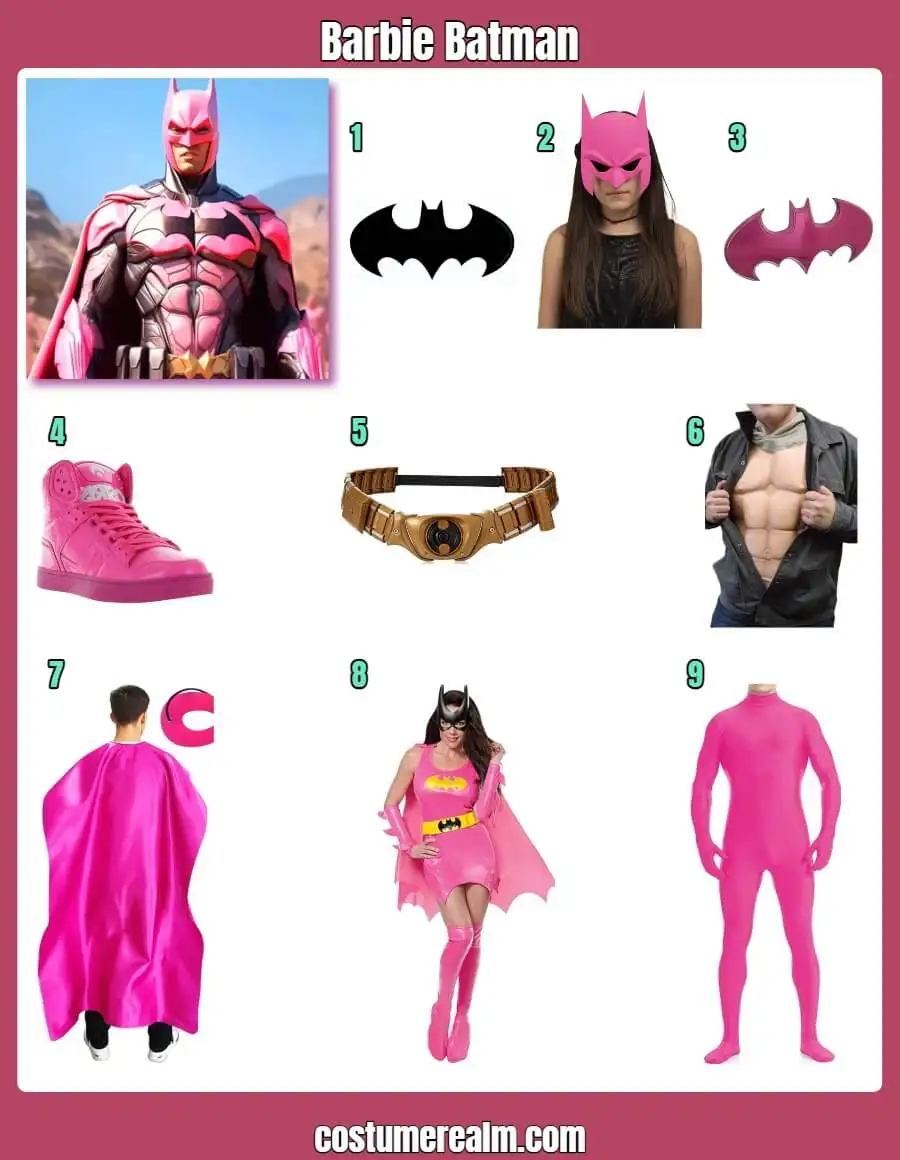 Barbie Batman Costume