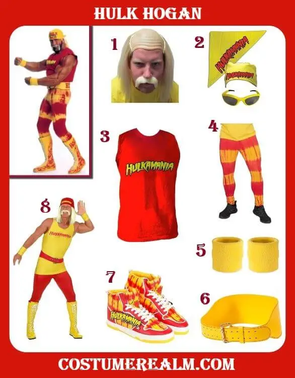 Hulk Hogan Costume 2