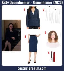 Kitty Oppenheimer Costume: Dress With Elegance And Intrigue