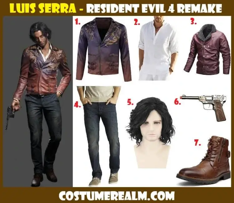Luis Serra Costume Resident Evil 4 Remake