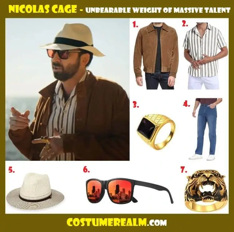 Nicolas Cage Costume The Unbearable Weight of Massive Talent