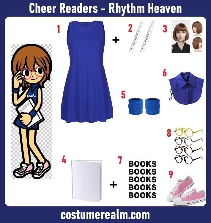 Cheer Readers Costume