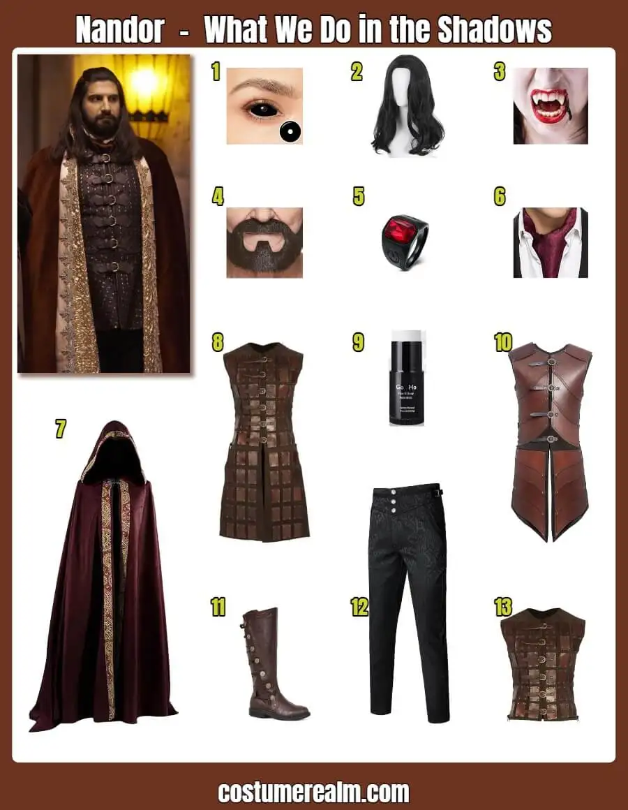 Nandor What We Do in the Shadows Costume