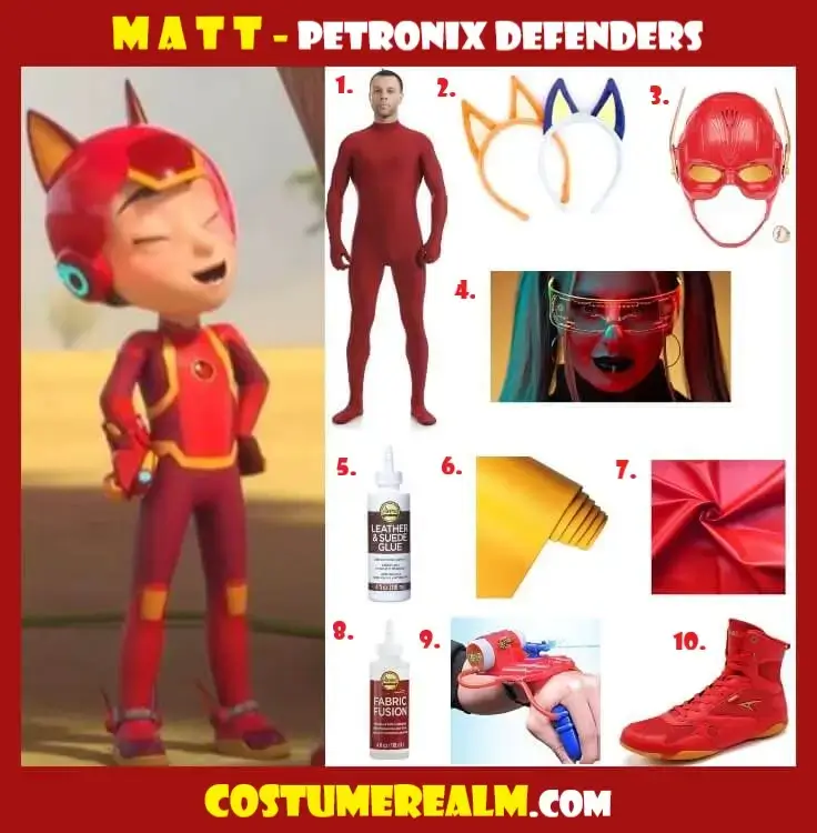Petronix defenders Matt costume