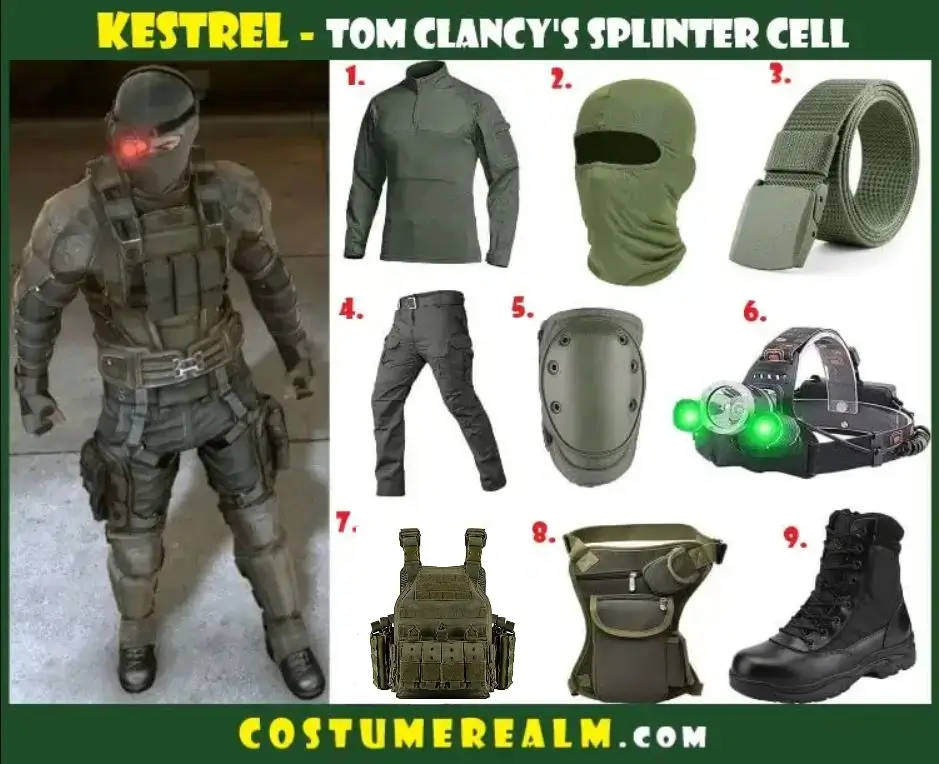 Tom Clancy's Kestrel Costume