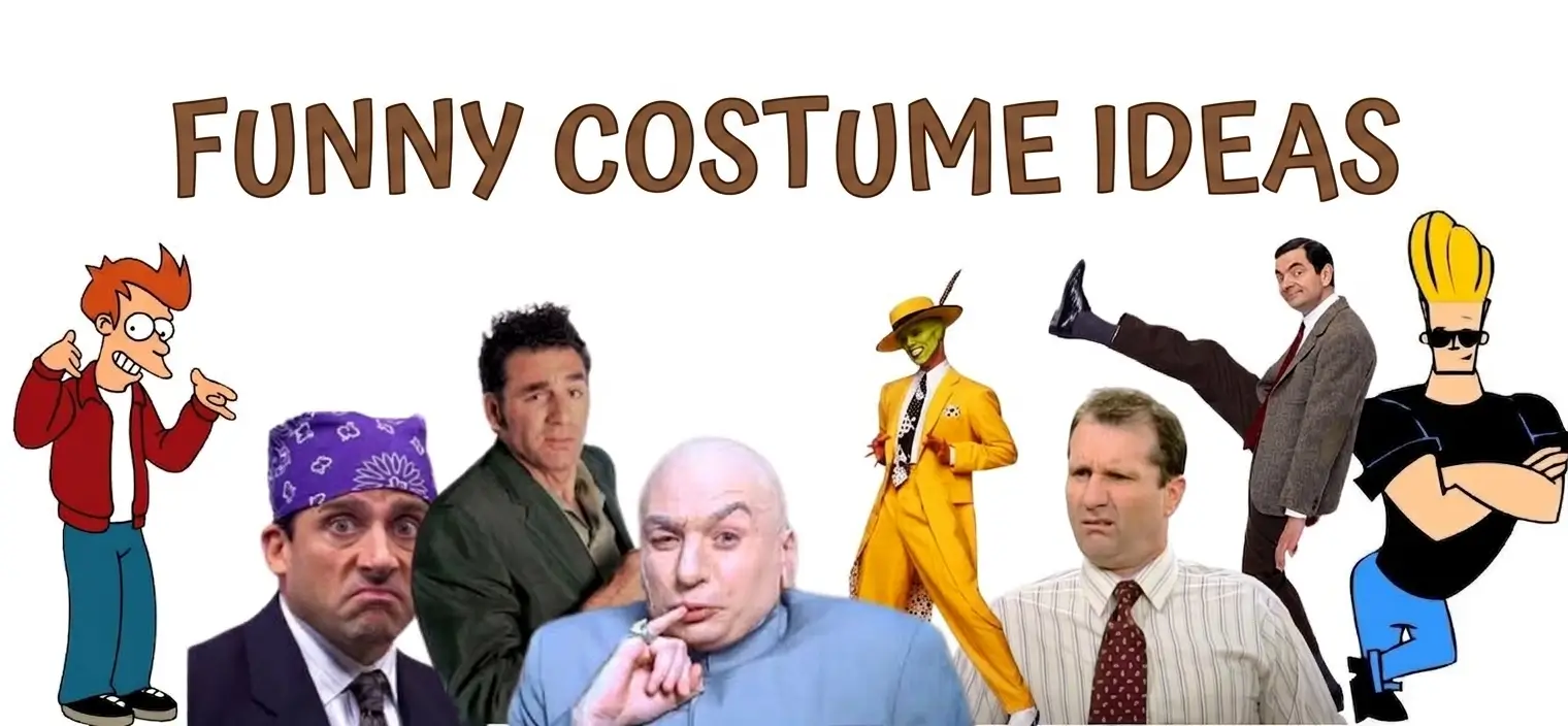 Funny Halloween costume ideas featuring comedy and pop culture characters