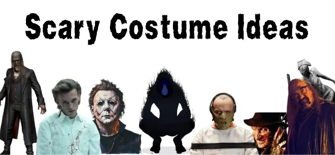 Scary Halloween costume ideas featuring iconic horror characters