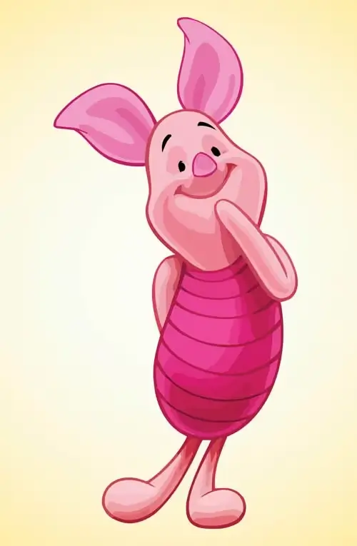 Piglet full body Halloween costume reference Winnie the Pooh