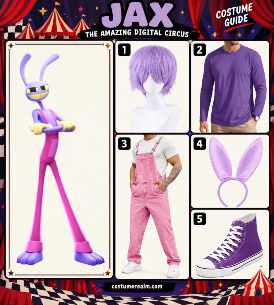 Jax Costume From Amazing Digital Circus – Halloween 2026