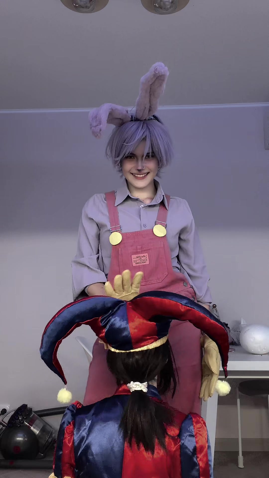 pomni- @nessa!（＾∇＾） #funnybunny #tadccosplay #jaxcosplay