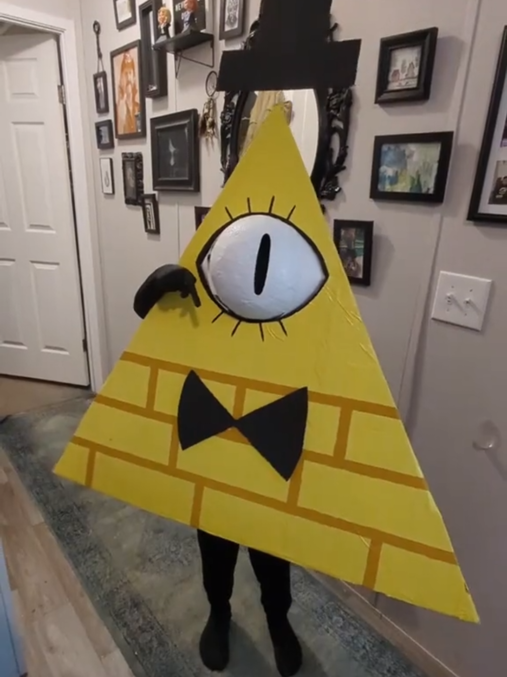 REALITY IS AN ILLUSION, THE UNIVERSE IS A HOLOGRAM #billcipher #halloweencostume #diycostume #gravityfalls #halloweenideas